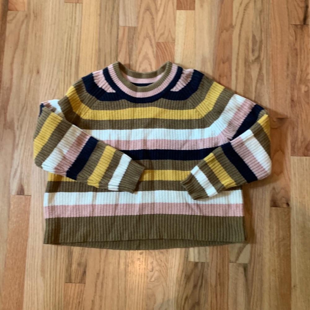 Madewell striped sweater